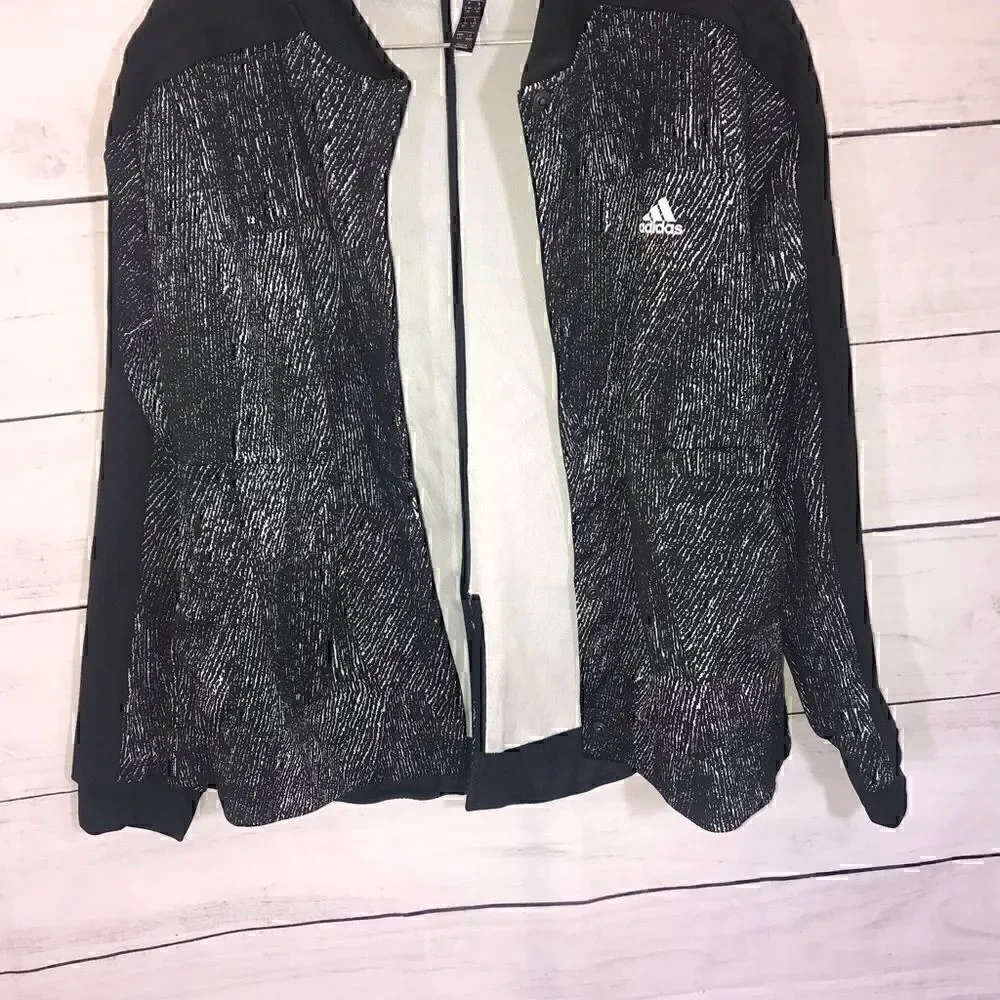 NEW! Adidas Womens Athletics Statement Jacket-L - Picture 10 of 14
